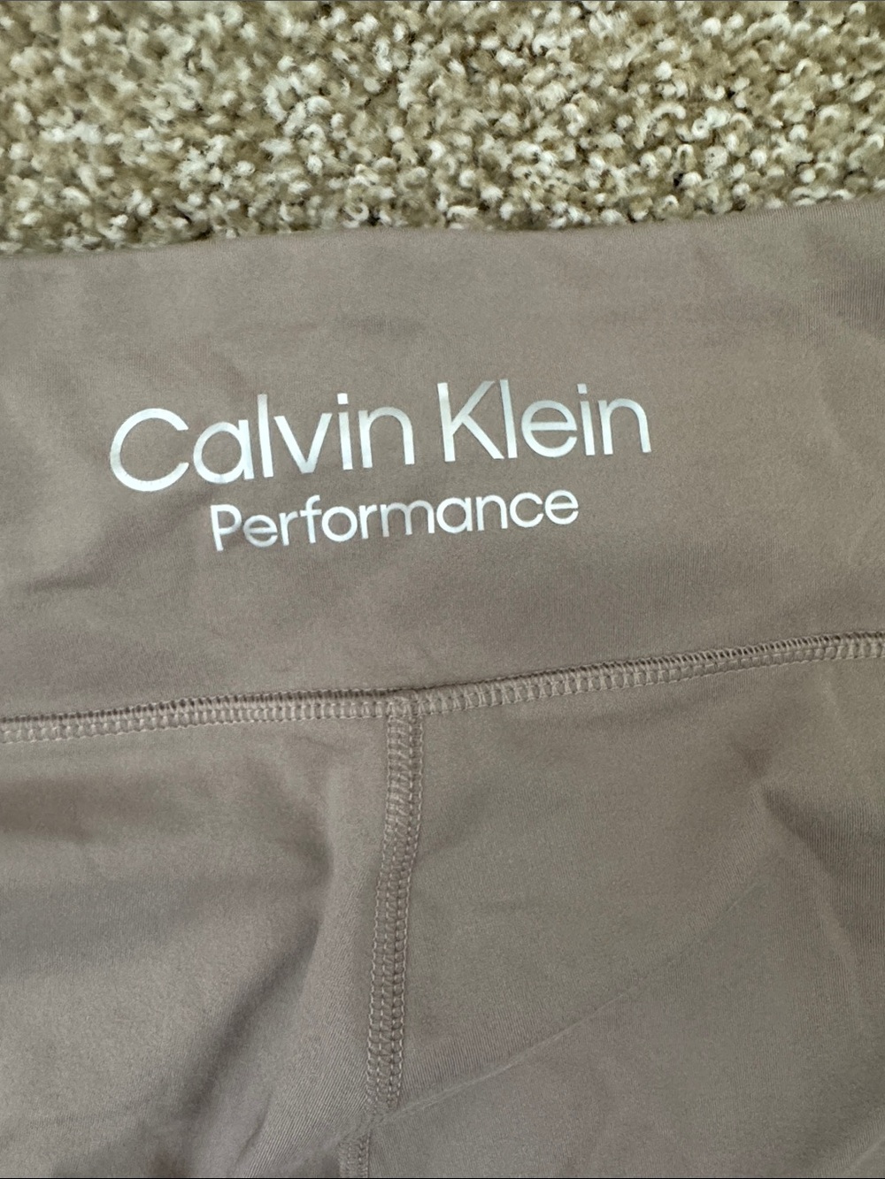 Calvin Klein Performance Men’s Joggers - Taupe Brown